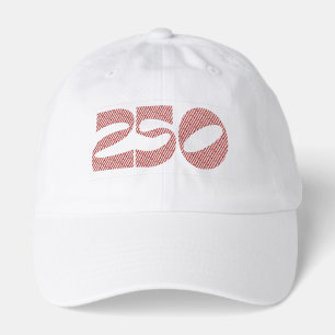 Red White Stripe Blue Stars America 250 Birthday Hat