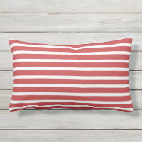 Red White Stripe Classic Nautical Design