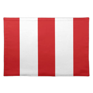 Red & White Stripe Placemat Gift