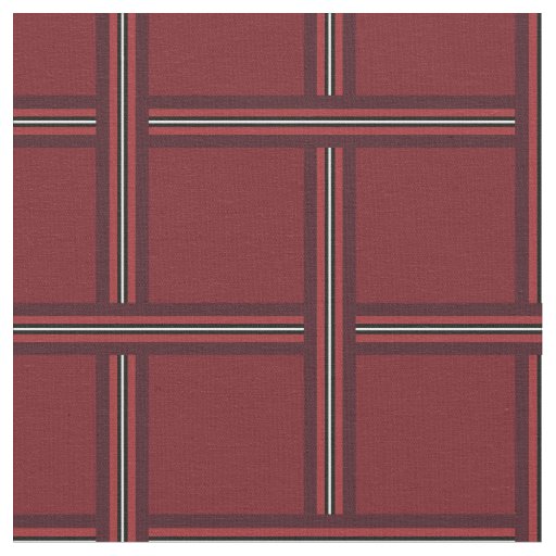 Red & White Striped Fabric