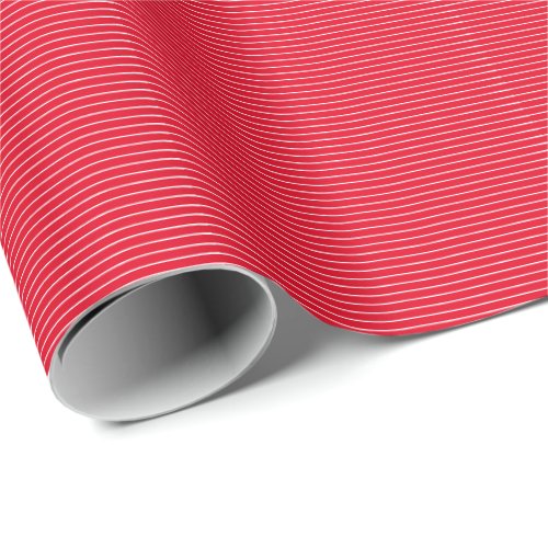 Red White Stripes Camouflage Patterns Colorful Wrapping Paper
