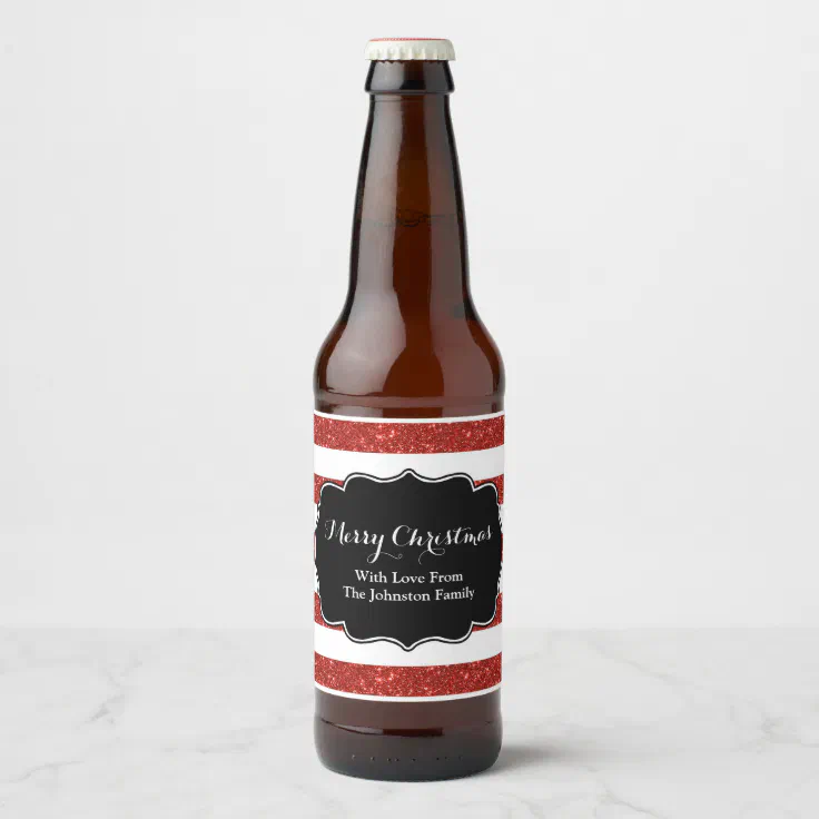 Taking labels off beer bottles
