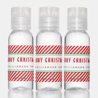 Red & White Stripes Christmas