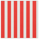 Red White Stripes Fabric