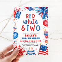 Red, White & Two 4th July 2nd Birthday Party