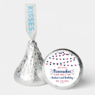 Red, White & Two! 4th Of July 2nd Birthday Party Hershey®'s Kisses®