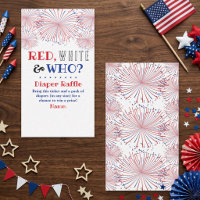 Red, White & Who? 4th Of July Gender Reveal Party