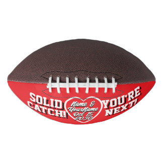 Red & White - YOU'RE NEXT! Alternative Garter Toss Football