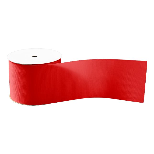 Red Wide Grosgrain Ribbon (Spool)