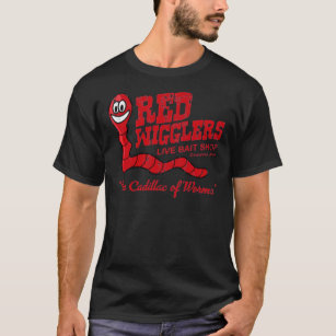 Red Wigglers From WKRP In Cincinnati, Distressed P T-Shirt