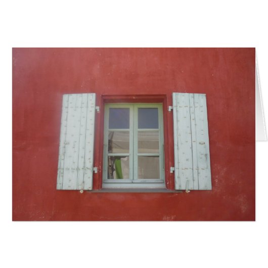 red window cards (Front Horizontal)