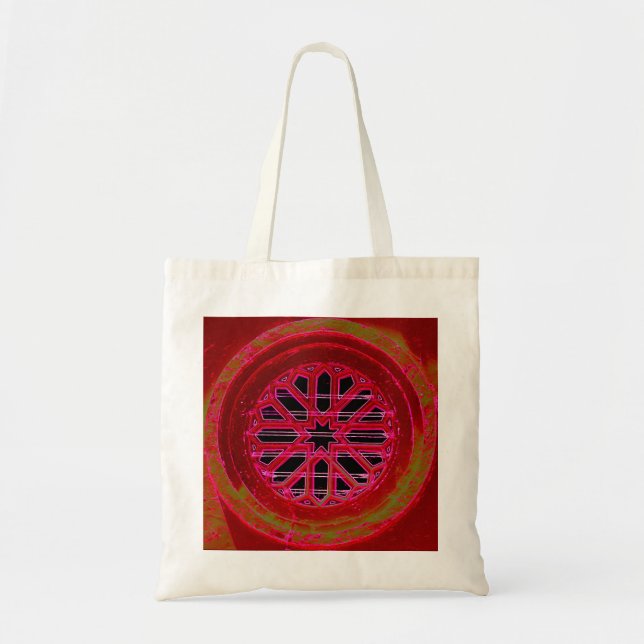 red window mandala tote bag (Front)