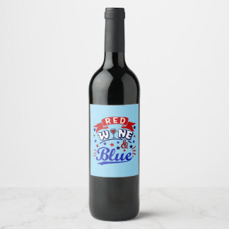 Red Wine and Blue Label