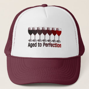 Red Wine Birthday Trucker Hat