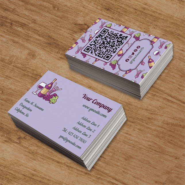 Red Wine Business Card (Creator Uploaded)
