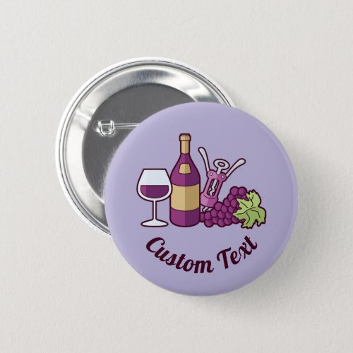 Red Wine Button
