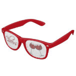 Red Wine Cheers Party Eyeglasses at Zazzle