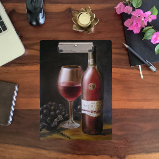 Red Wine Clipboard