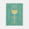 Red Wine custom fleece blanket