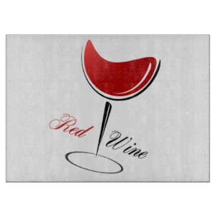 Red Wine Cutting Board