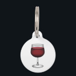 Red Wine - Emoji Pet Tag<br><div class="desc">Red Wine - Emoji</div>