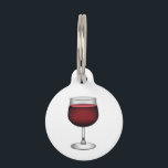 Red Wine - Emoji Pet Tag<br><div class="desc">Red Wine - Emoji</div>