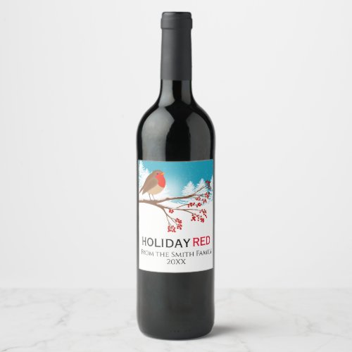 Red wine for teacher wine label