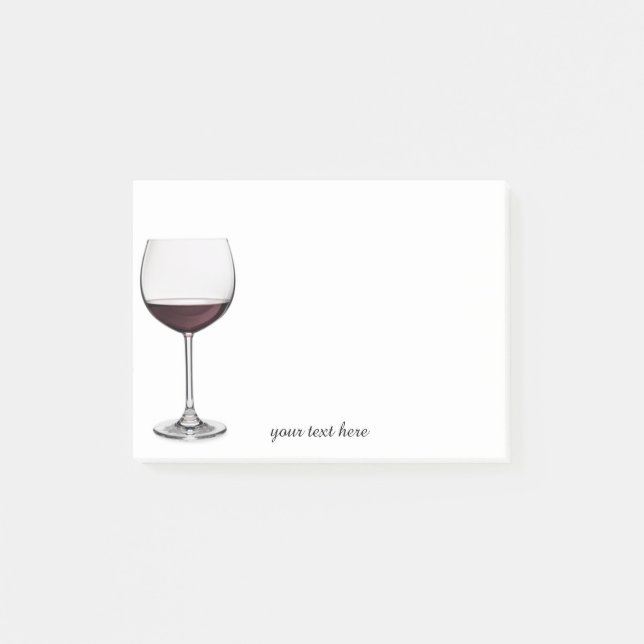 Red Wine Glass Notes (Front)
