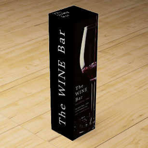 Red Wine Glass, Wine Bar/Winery Wine Box