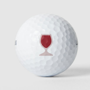 Red Wine Golf Balls