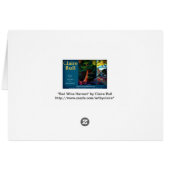 Red Wine Harvest Art Cards (Back Horizontal)