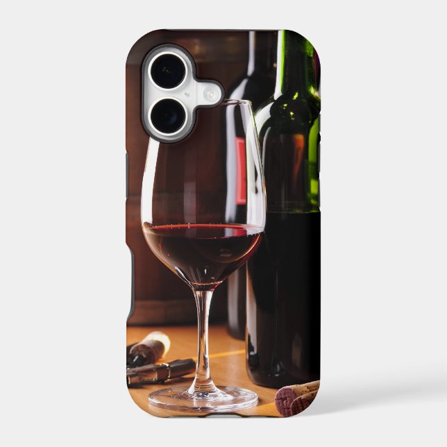 Red Wine Iphone Case (Back)
