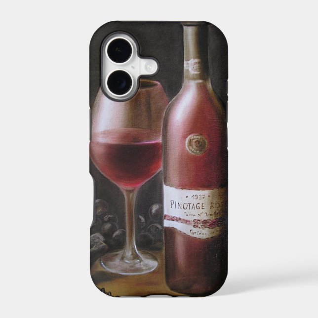 Red Wine Iphone Case (Back)