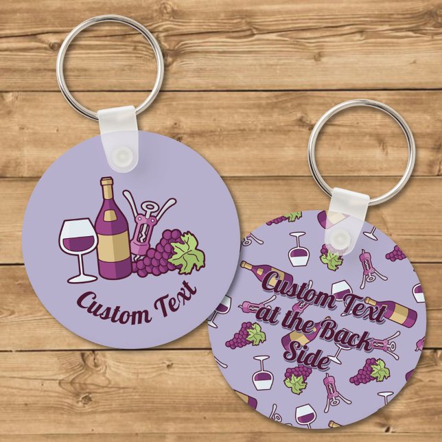 Red Wine Keychain (Creator Uploaded)