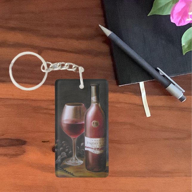 Red Wine Keychain (Creator Uploaded)