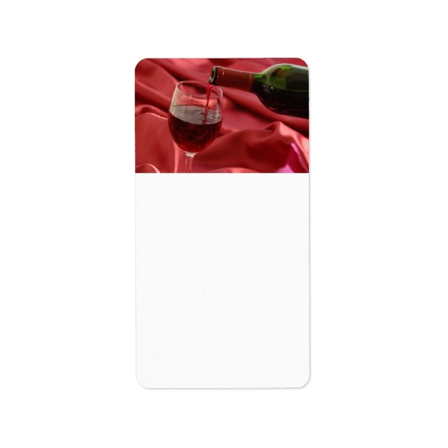 Red Wine Label (Front)