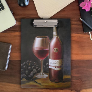 Red Wine Mini Clipboard