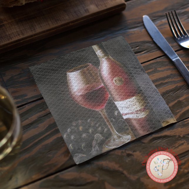 Red Wine Napkins (Creator Uploaded)