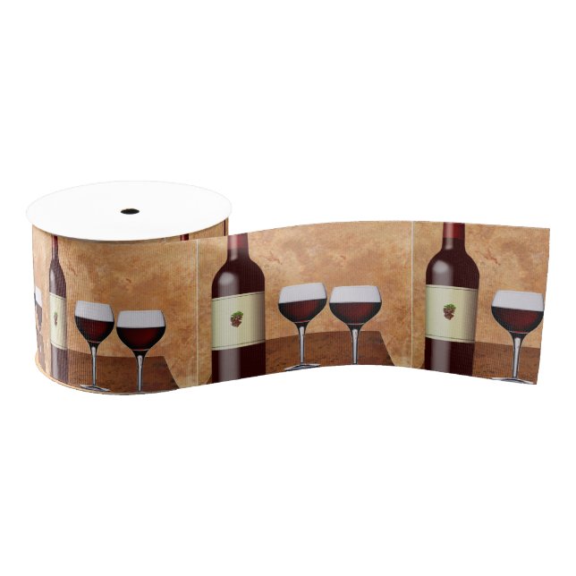 Red Wine Ribbon (Spool)