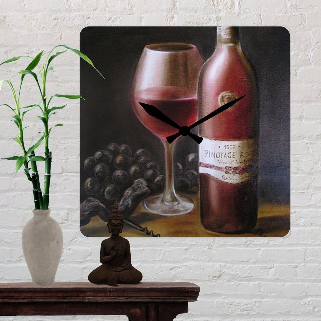 Red Wine Round Clock (Creator Uploaded)