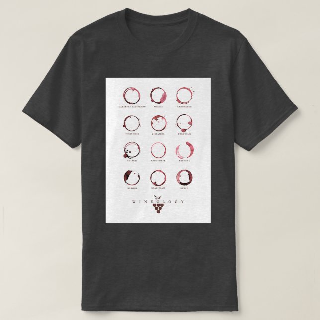 RED WINE STAINS T-Shirt (Design Front)