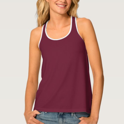 Red Wine Tank Top