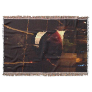 Red Wine Throw Blanket