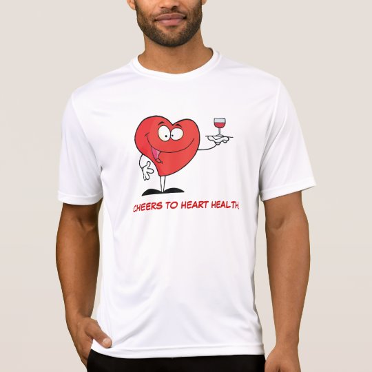 Red Wine Toast to Heart Health T-Shirt
