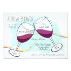 Toasting Glasses Engagement Party Invitation | Zazzle.com