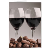 red wine with chocolates (Front)