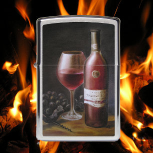 Red Wine Zippo Lighter