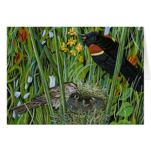 Red Wing Blackbird (Front Horizontal)