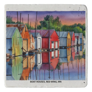 Red Wing, MN Boat Houses, Trivet