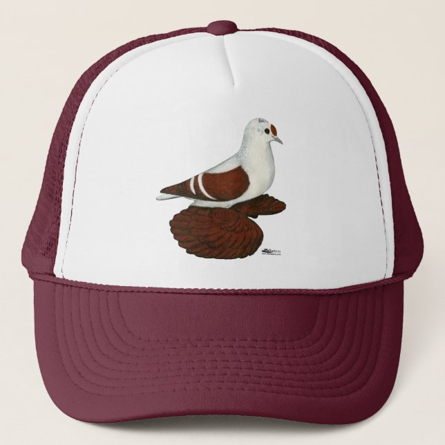 Red Wing Pigeon Trucker Hat (Front)